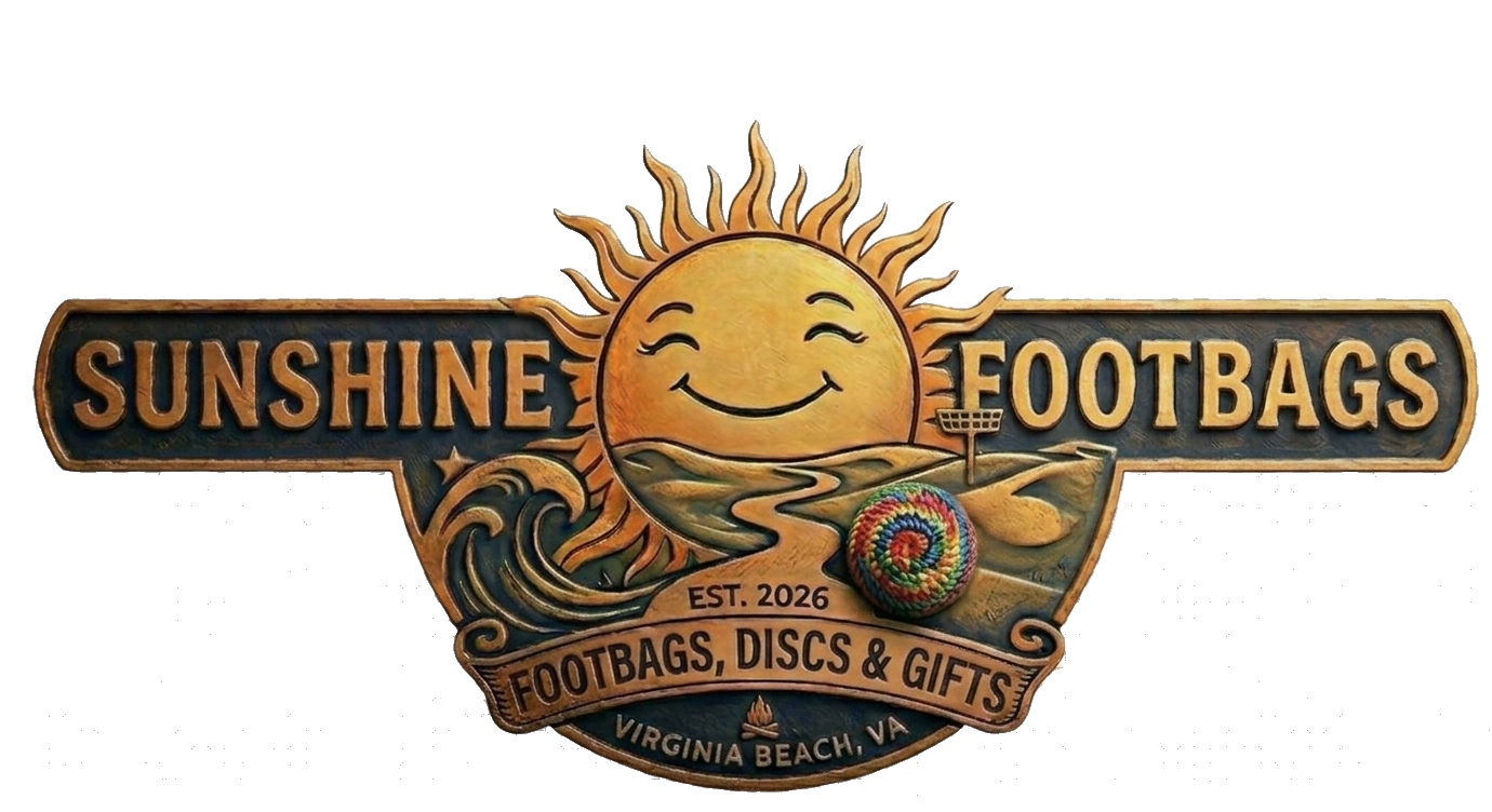 Sunshine Footbags - Footbags, Discs and Gifts - Virginia Beach, VA